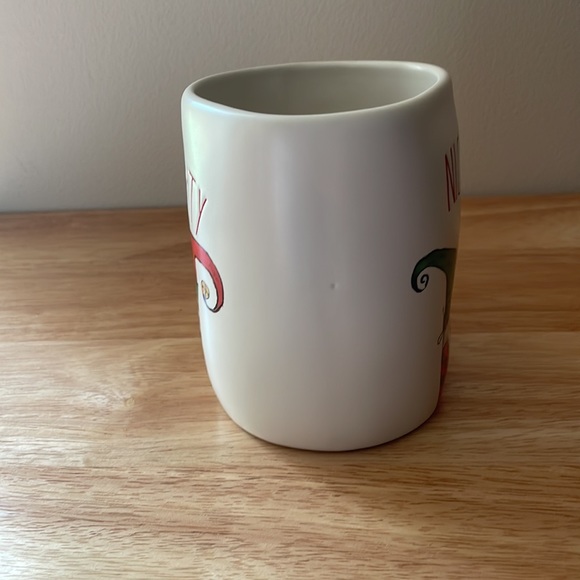Rae Dunn Double Sided Nice Naughty Christmas Holiday Elf Ceramic Elf Mug-NEW - Picture 5 of 10